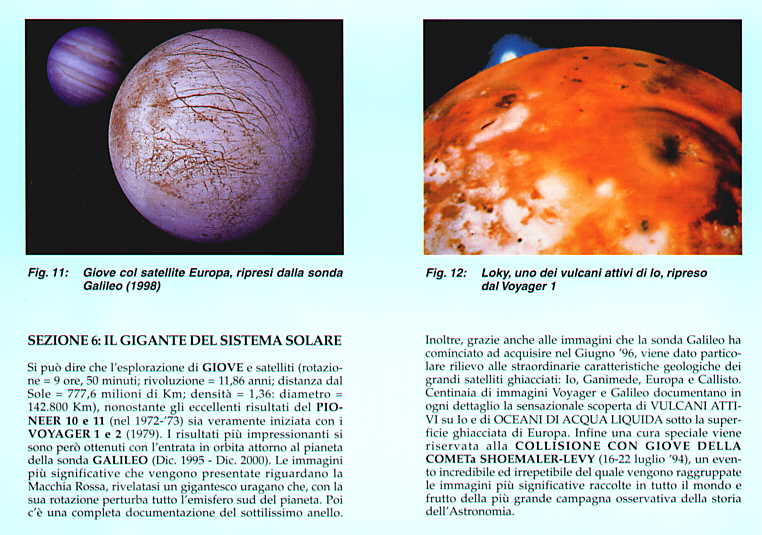 Sezione 6: Il gigante del Sistema Solare: Giove