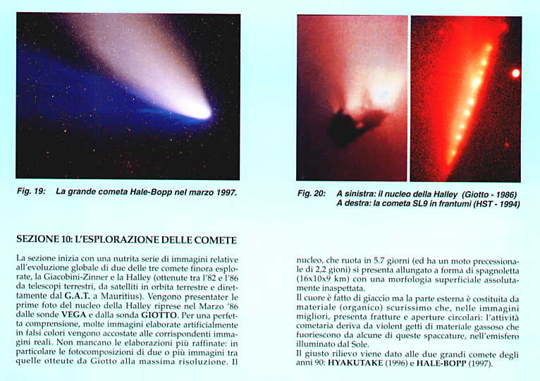 Sezione 10: L'esplorazione delle comete