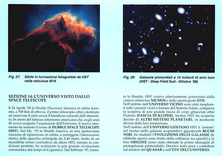 Sezione 14: L'Universo visto dallo Space Telescope